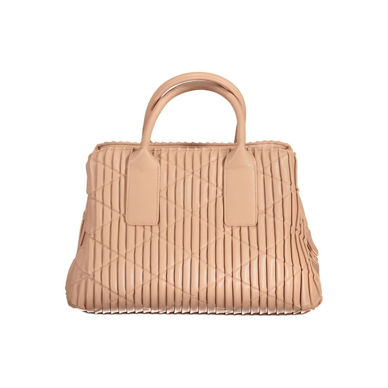 Pink Polyethylene Handbag Valentino Bags