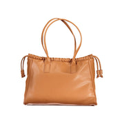 Brown Polyethylene Handbag Valentino Bags