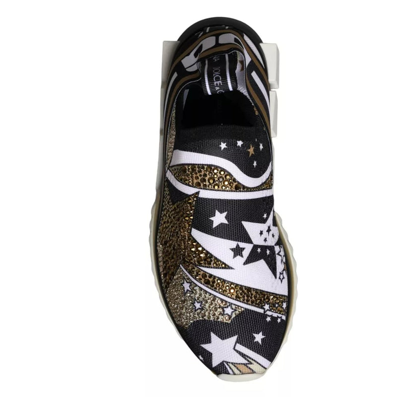 Multicolor Comet Star Print Sorrento Sneakers Shoes Dolce & Gabbana