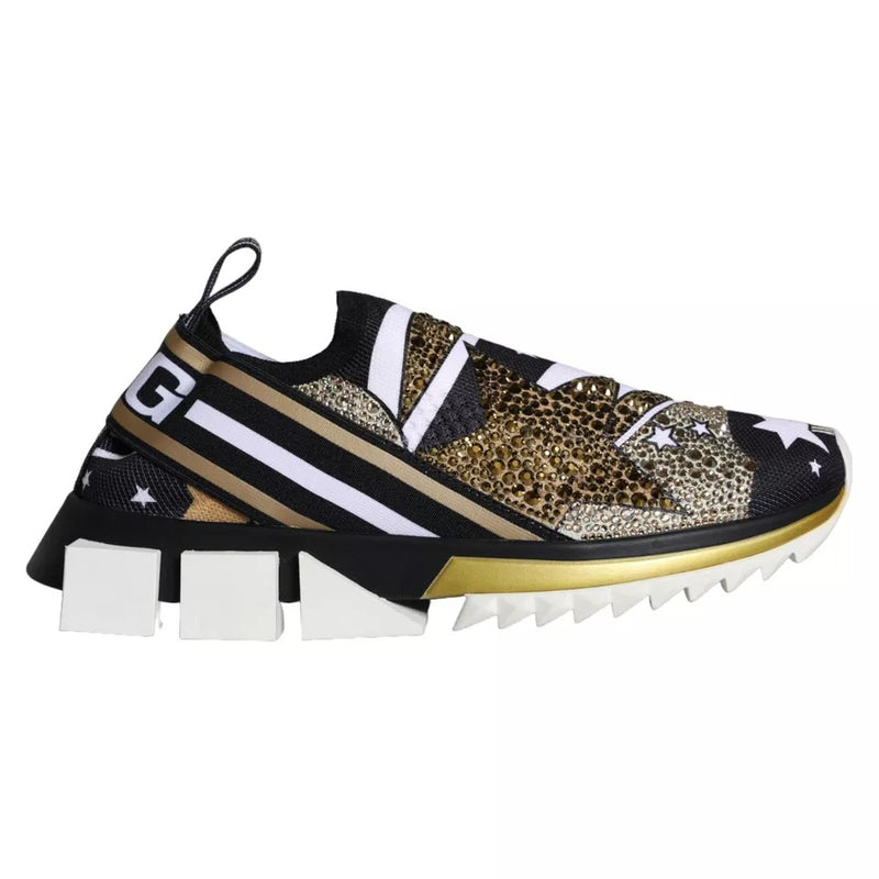 Multicolor Comet Star Print Sorrento Sneakers Shoes Dolce & Gabbana