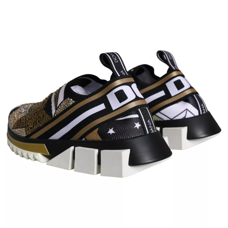 Multicolor Comet Star Print Sorrento Sneakers Shoes Dolce & Gabbana