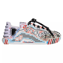 Multicolor Suede Fabric NS1 Sneakers Shoes Dolce & Gabbana