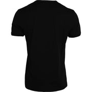 Black Cotton Round Neck Short Sleeves T-shirt Dolce & Gabbana