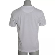 White Cotton Round Neck Short Sleeves T-shirt Dolce & Gabbana