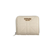 Beige Polyethylene Wallet Guess Jeans