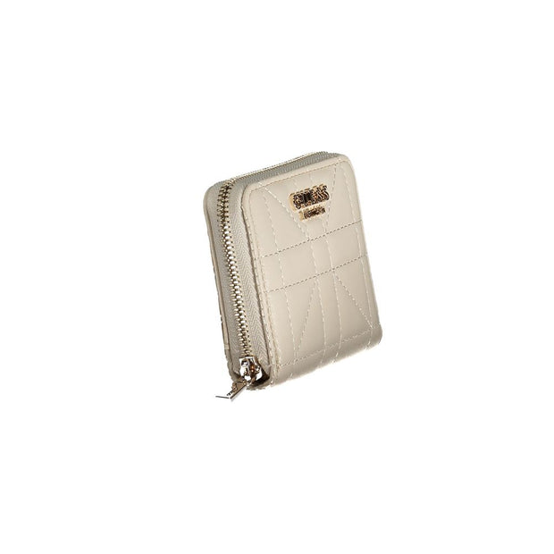 Beige Polyethylene Wallet Guess Jeans