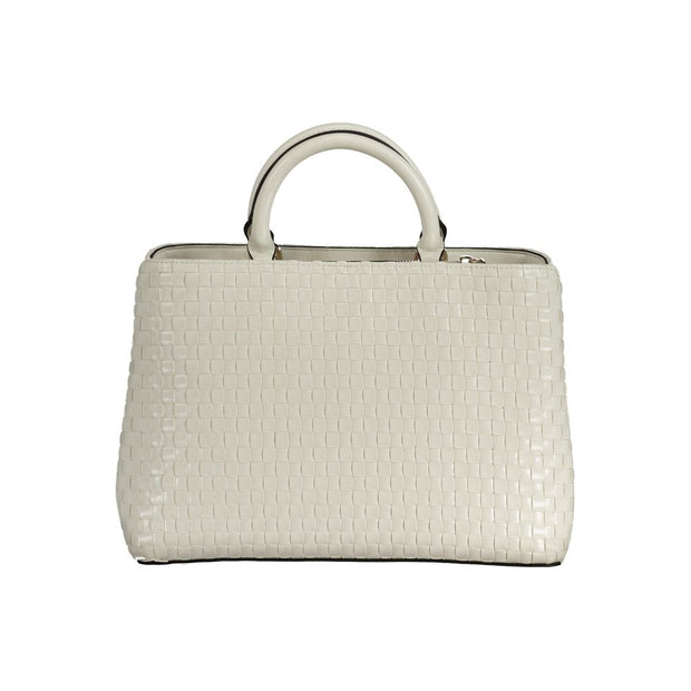 White Polyethylene Handbag Guess Jeans