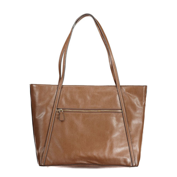 Brown Polyethylene Handbag Guess Jeans