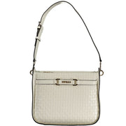 White Polyethylene Handbag Guess Jeans