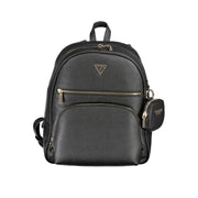 Black Polyethylene Backpack Guess Jeans