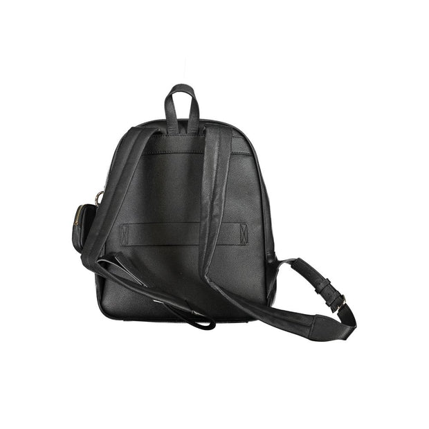 Black Polyethylene Backpack Guess Jeans