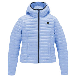 Light Blue Polyamide Women Jacket Refrigiwear