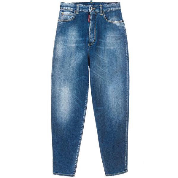 Blue Cotton Jeans & Pant Dsquared²