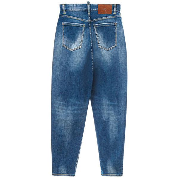 Blue Cotton Jeans & Pant Dsquared²