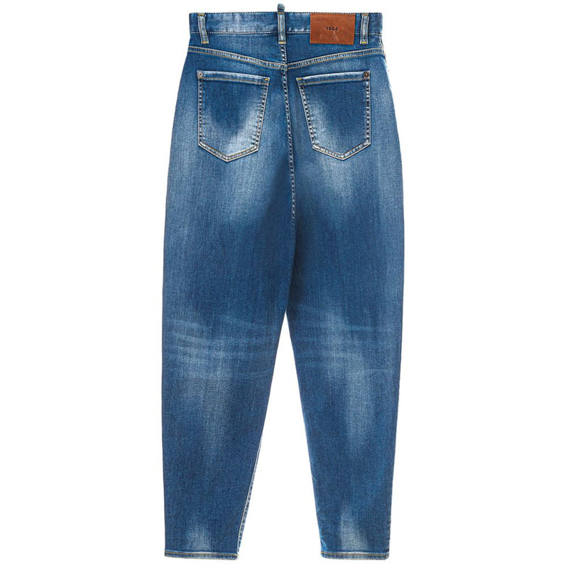 Blue Cotton Jeans & Pant Dsquared²