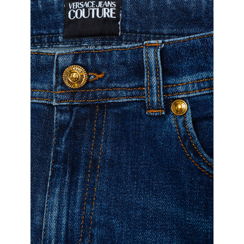 Blue Cotton Jeans & Pant Versace Jeans