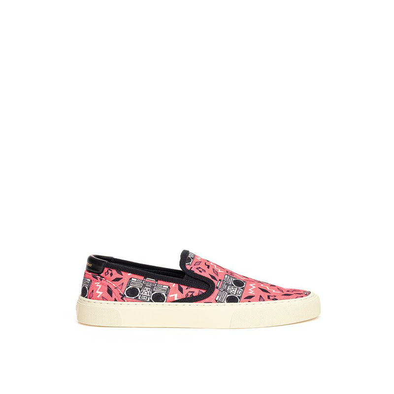 Pink Cotton Sneaker Saint Laurent