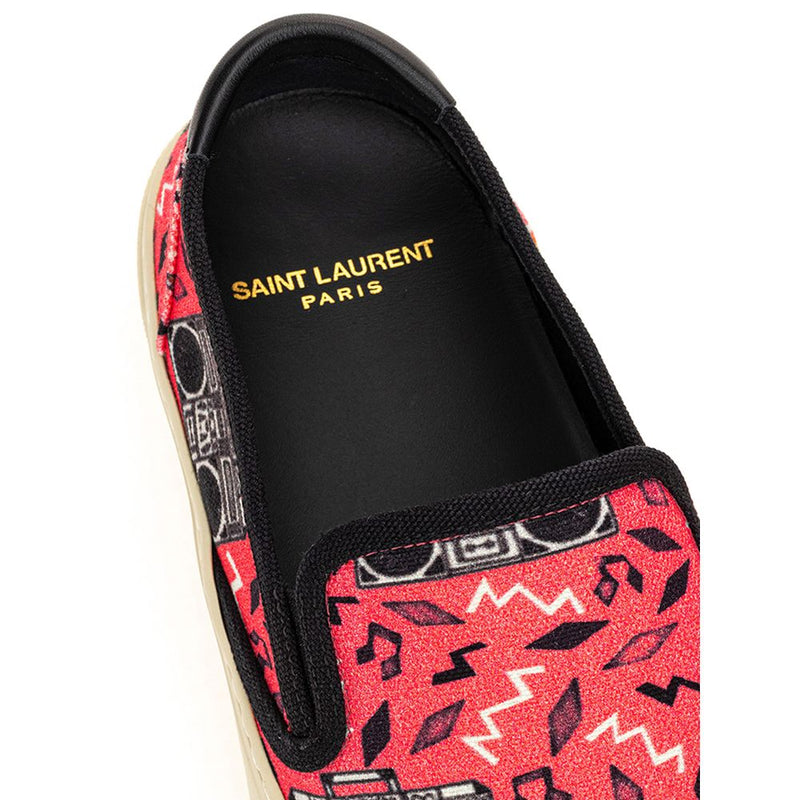 Pink Cotton Sneaker Saint Laurent