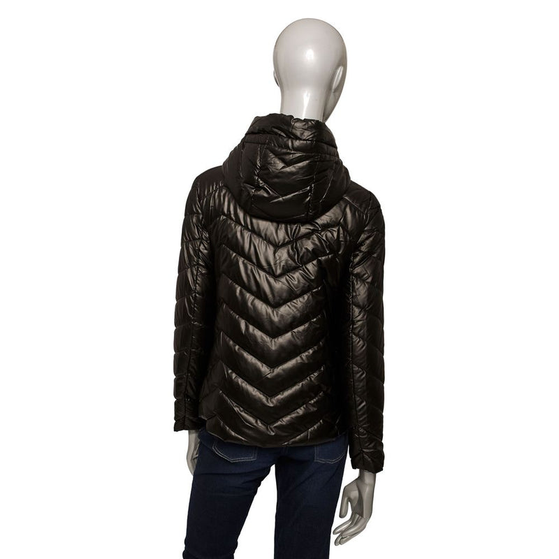 Black Polyester Women Jacket Baldinini Trend