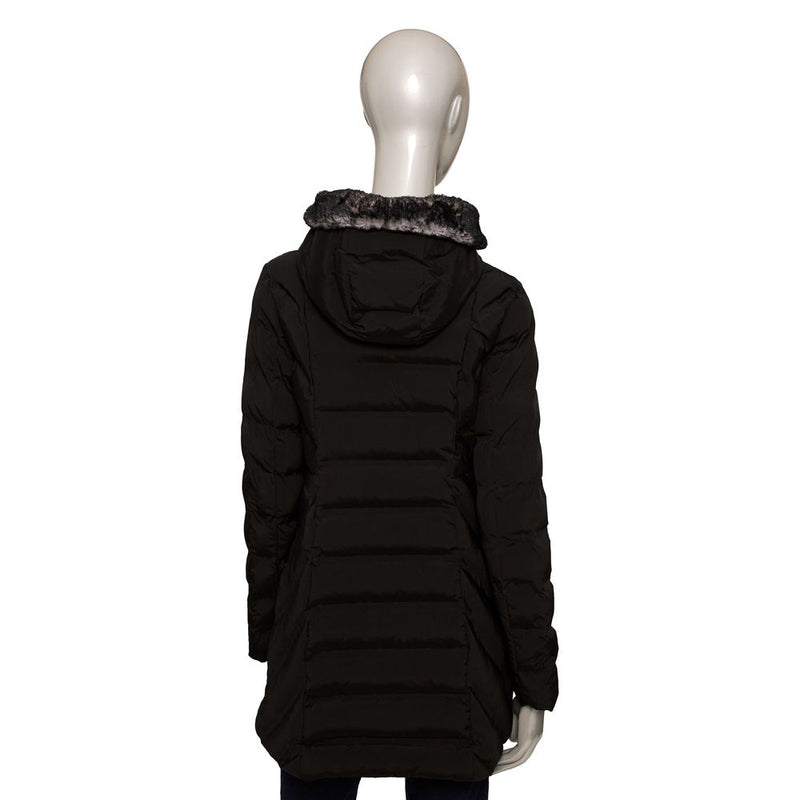 Black Polyester Women Jacket Baldinini Trend