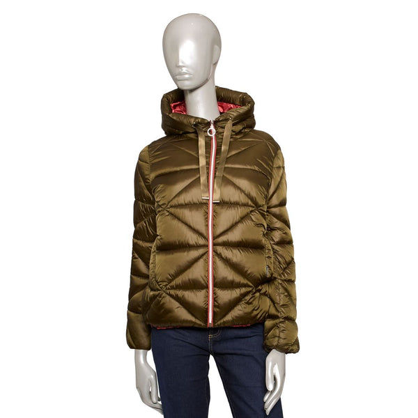 Green Polyester Women Jacket Baldinini Trend