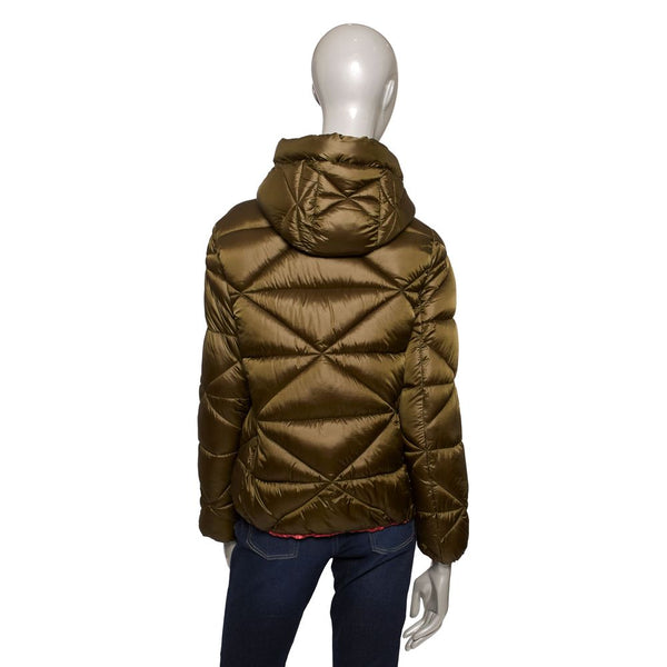 Green Polyester Women Jacket Baldinini Trend