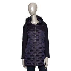 Blue Polyester Women Jacket Baldinini Trend