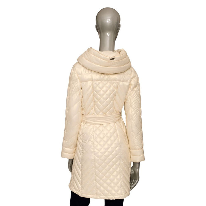 Beige Polyester Women Jacket Baldinini Trend