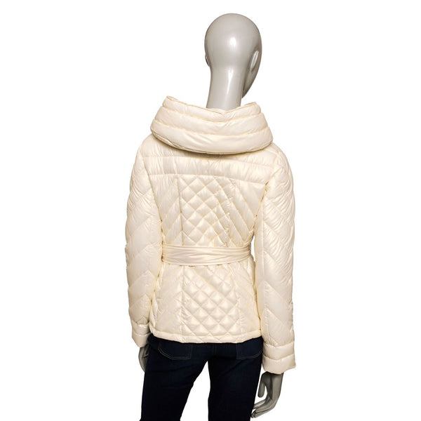 Beige Polyester Women Jacket Baldinini Trend