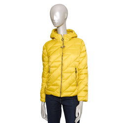 Yellow Polyester Women Jacket Baldinini Trend