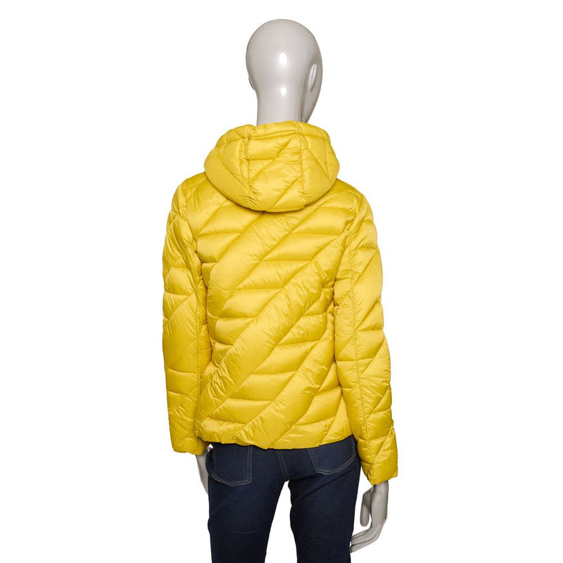 Yellow Polyester Women Jacket Baldinini Trend