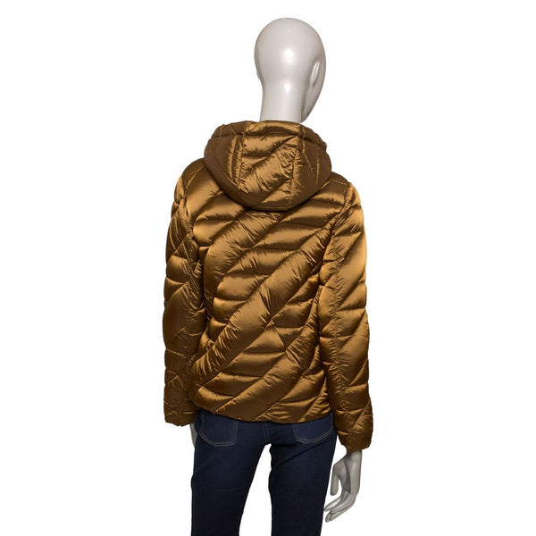 Brown Polyester Women Jacket Baldinini Trend