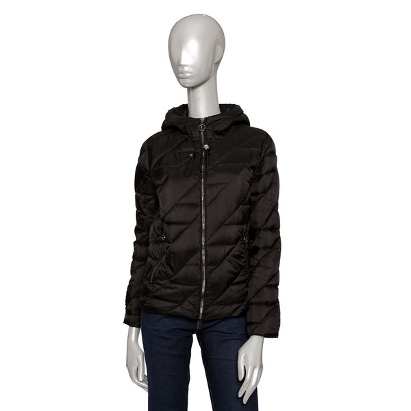 Black Polyester Women Jacket Baldinini Trend