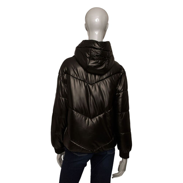 Black Polyester Women Jacket Baldinini Trend