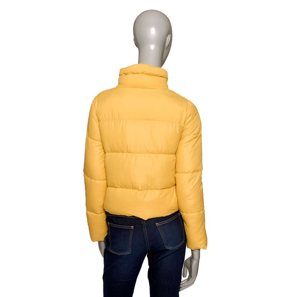 Yellow Polyester Women Jacket Baldinini Trend