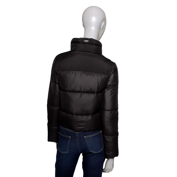 Black Polyester Women Jacket Baldinini Trend