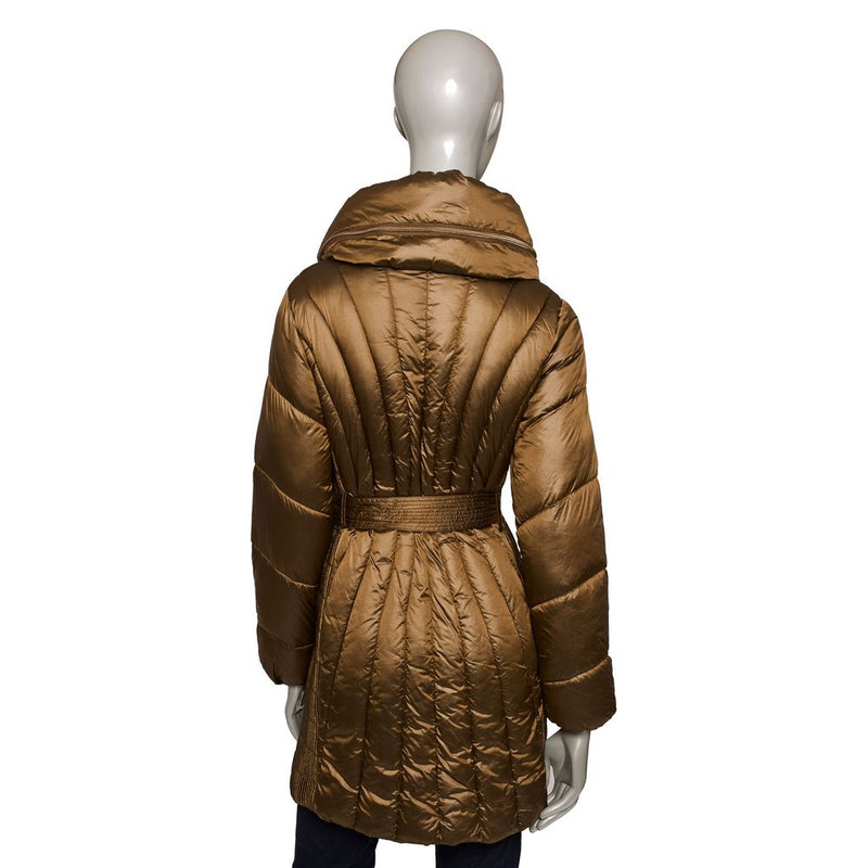 Brown Polyester Women Jacket Baldinini Trend