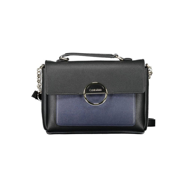 Black Polyethylene Handbag Calvin Klein