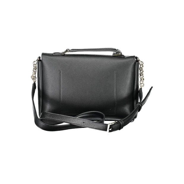 Black Polyethylene Handbag Calvin Klein