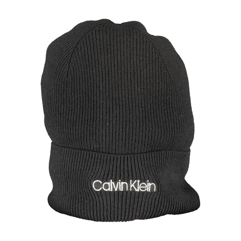 Black Wool Hat Calvin Klein