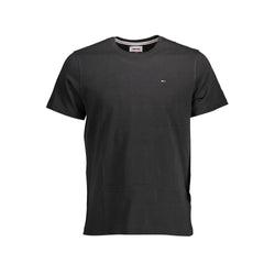 Black Cotton T-Shirt Tommy Hilfiger