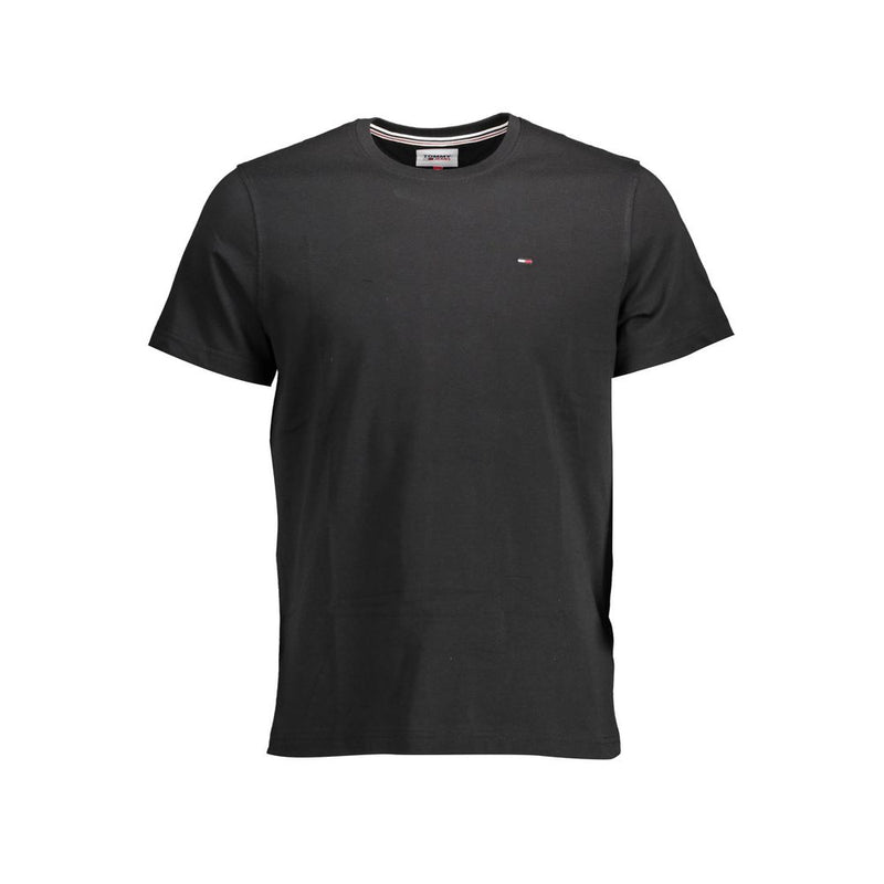 Black Cotton T-Shirt Tommy Hilfiger