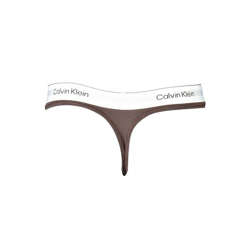 Brown Cotton Underwear Calvin Klein