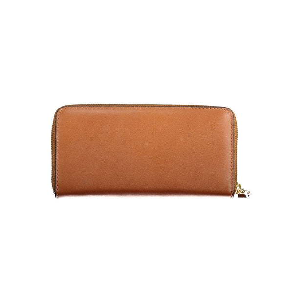 Brown Leather Wallet Ralph Lauren