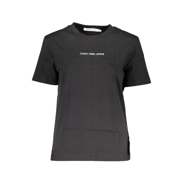 Black Cotton Tops & T-Shirt Calvin Klein