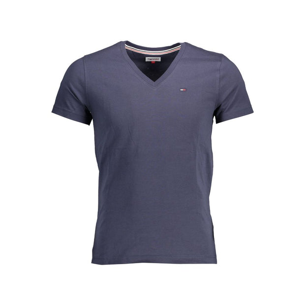 Blue Cotton T-Shirt Tommy Hilfiger