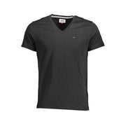 Black Cotton T-Shirt Tommy Hilfiger