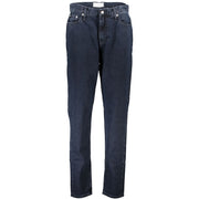 Blue Cotton Jeans & Pant Calvin Klein