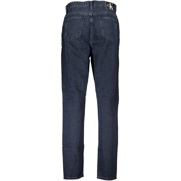 Blue Cotton Jeans & Pant Calvin Klein