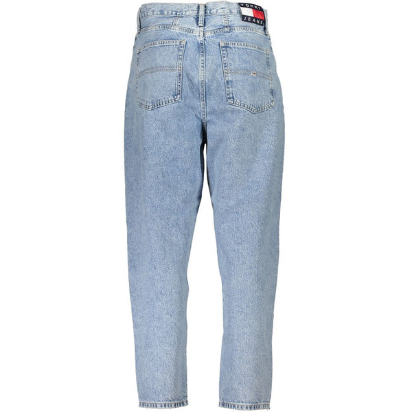 Light Blue Cotton Jeans & Pant Tommy Hilfiger